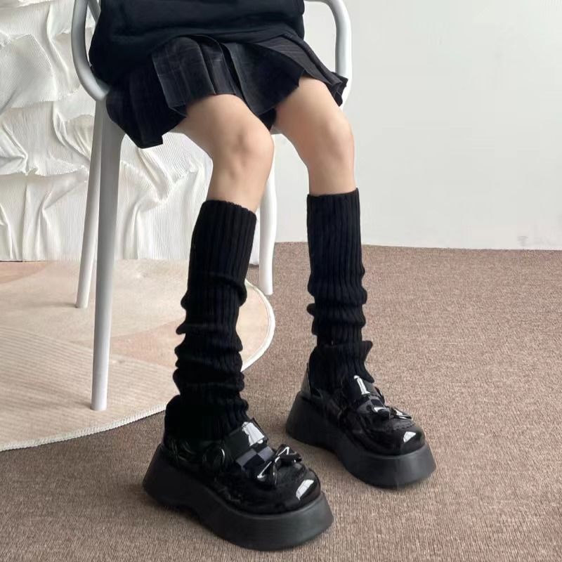 Tất Ống Dệt Kim Nữ Phong Cách Lolita