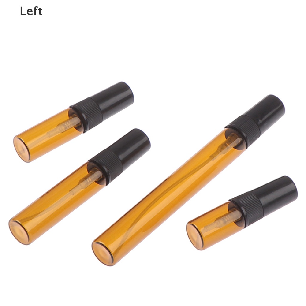 1 Chai Rỗng Dạng Xịt Thủy Tinh Màu Hổ Phách / Hổ Phách Có Thể Đổ Đầy