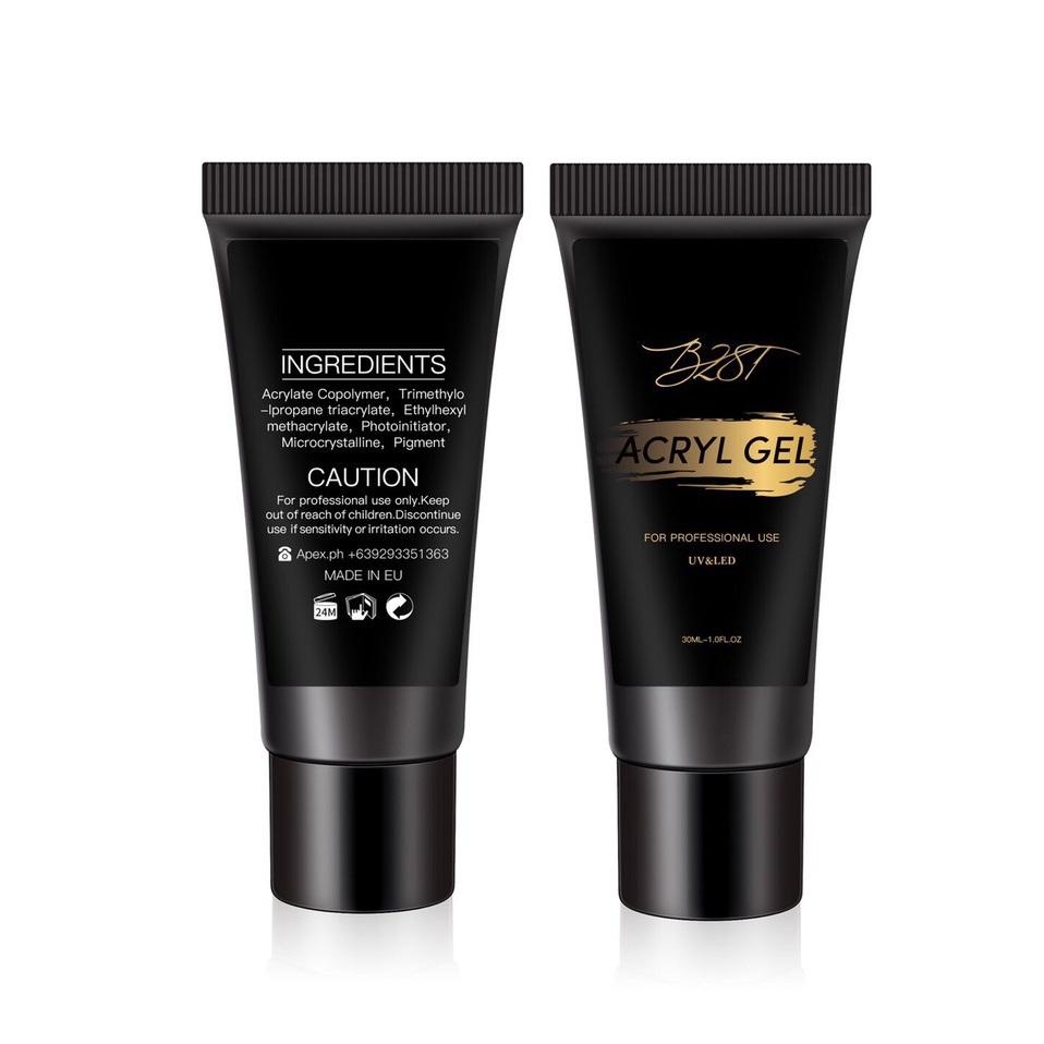 Gel Gôm Đắp Nối Móng Úp Tuýp 30ML - manh219