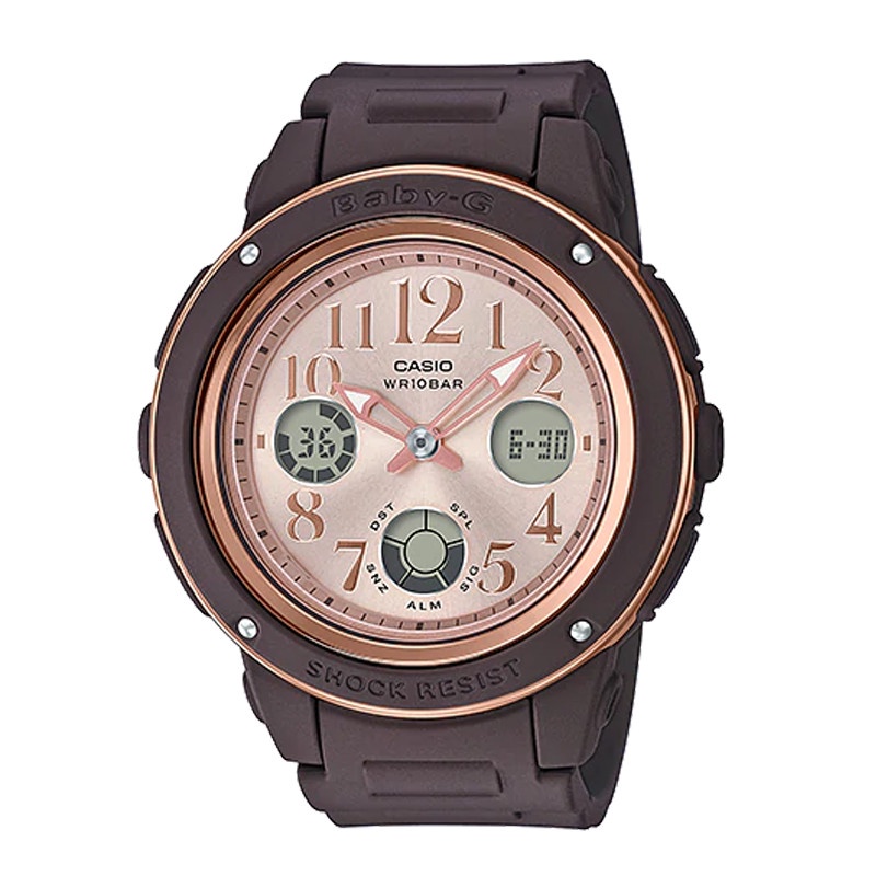 Đồng Hồ Nữ Dây Nhựa Casio Baby-G BGA-150PG-5B1 Chính Hãng - BGA-150PG-5B1DR