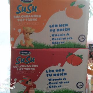 SỮA CHUA UỐNG TIỆT TRÙNG SUSU(thùng 48 chai x 80ml)