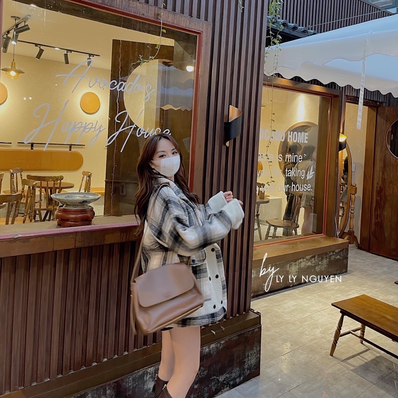 Áo khoác dạ Korea ấm áp dành cho nữ | BigBuy360 - bigbuy360.vn