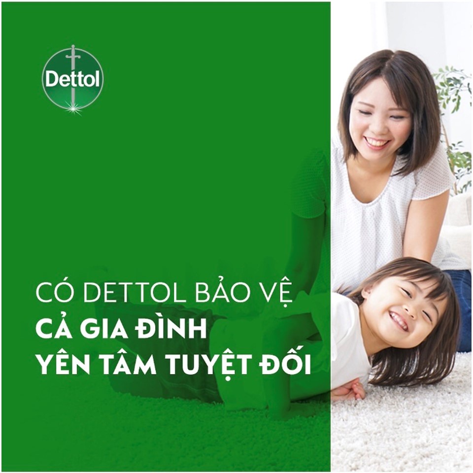 Sữa tắm Dettol Kháng khuẩn và dưỡng thể (Cam) chai 950g