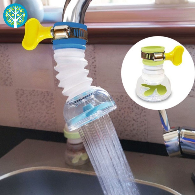 1 Đầu Lọc Vòi Nước Có Thể Điều Chỉnh Xoay 360 Độ Tiện Dụng