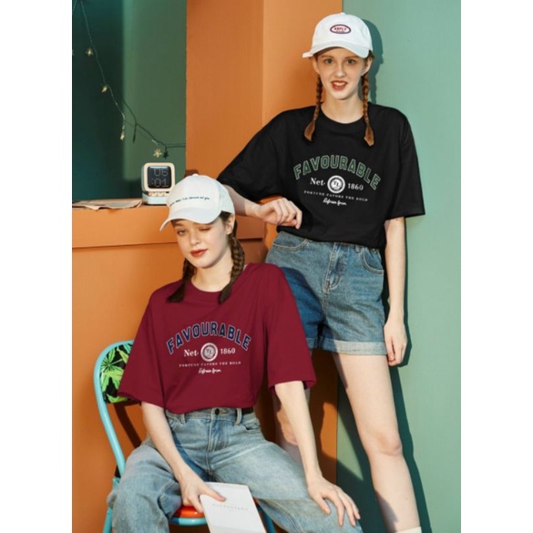 Áo thun nữ cao cấp tay ngắn in chữ đơn giản trẻ trung chất cotton mềm mịn mẫu mới hottrend