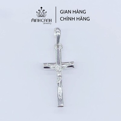 Mặt Dây Chuyền Bạc Thánh Giá Cho Nam - Minh Canh Jewelry