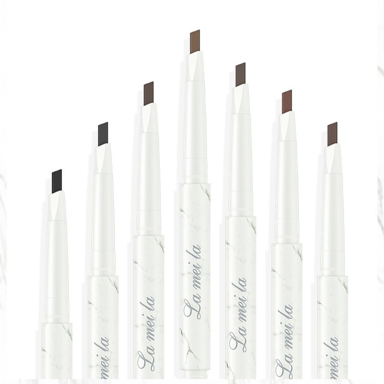 Bút chì kẻ mày Lameila vỏ trắng Vân Đá Sena Beauty | BigBuy360 - bigbuy360.vn