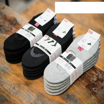 Combo 10 Đôi Tất Lười Nam uni Nhật- Loại 1