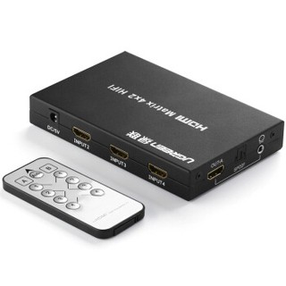 Bộ Switch HDMI Ugreen Vào 4 Cổng HDMI Ra 2 Cổng HDMI 40216