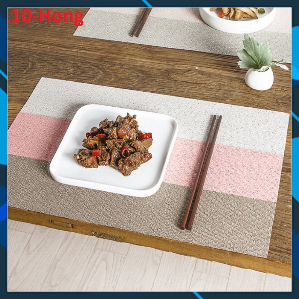 Bộ 4 tấm lót bàn ăn phong cách Nhật Bản L10