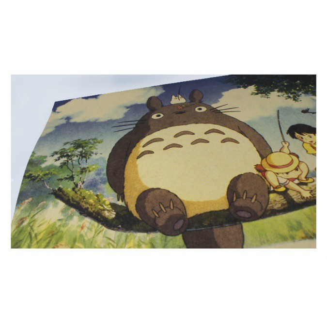 Poster phim hoạt hình Hàng xóm tôi là Totoro dễ thương