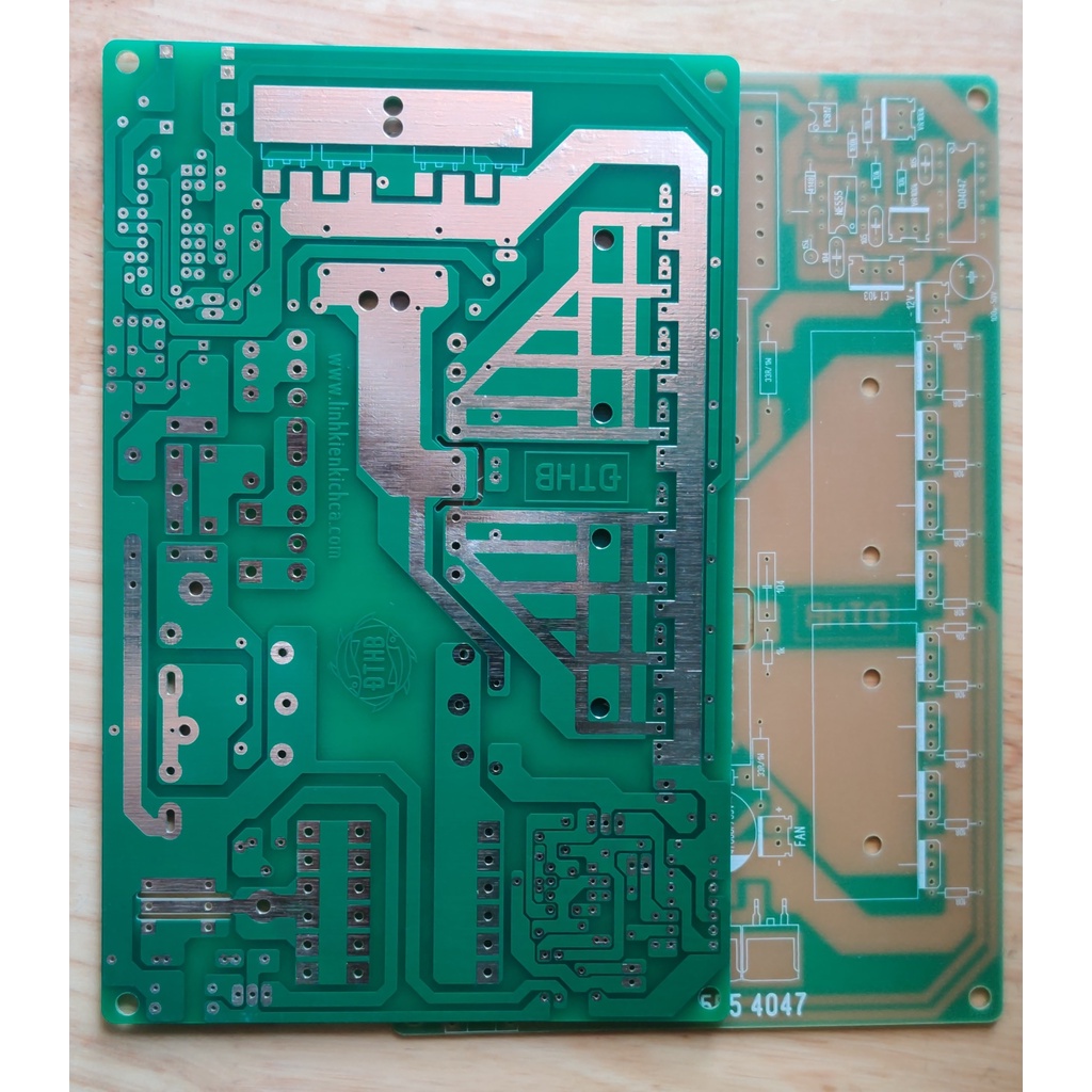 Combo 2 mạch kích 8fet băn db3 trộn IC 4047&555
