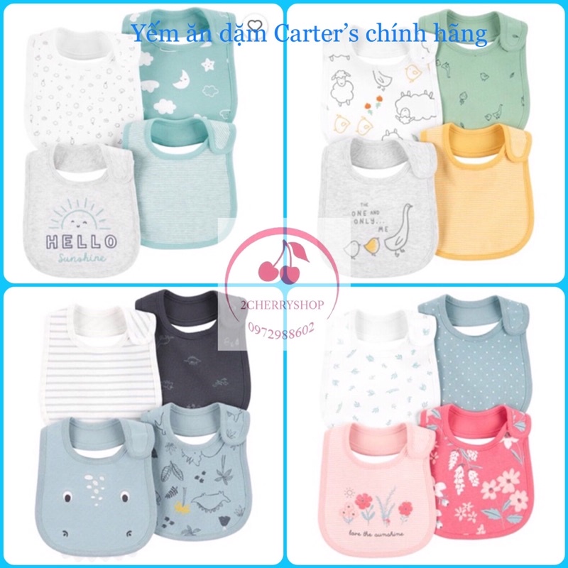 Yếm ăn dặm Carter’s chính hãng