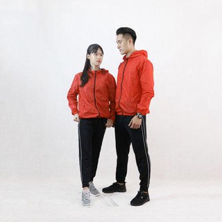 Áo khoác dù gió 2 mặt có nón mũ đủ size nam nữ couple chất đẹp chống nắng mưa bụi bẩn, nhanh khô có túi đựng Sumio