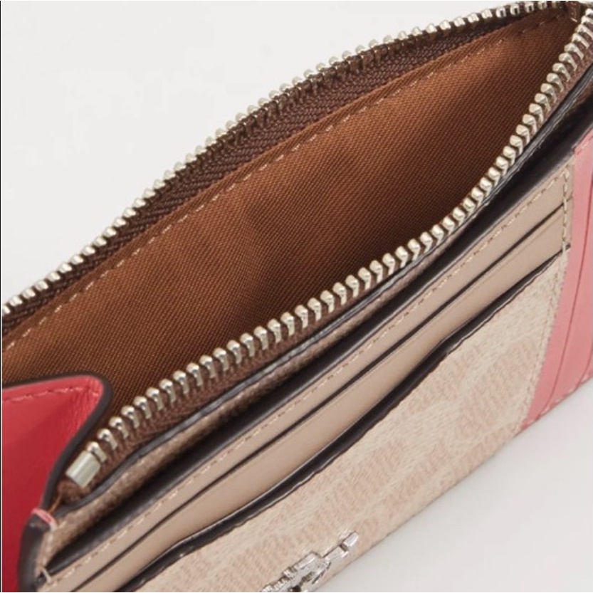 Huấn Luyện Viên f89484 Ví Đựng Thẻ Có Khóa Kéo Ví Tiền Xu