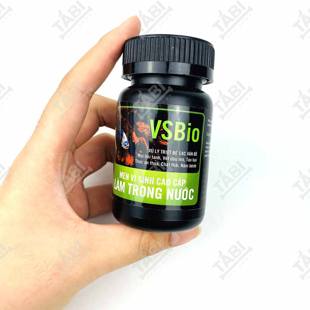 80G Men Vi Sinh VSBio VS Bio (Dạng Bột) Hỗ Trợ Làm Trong Nước. [VSBIO]