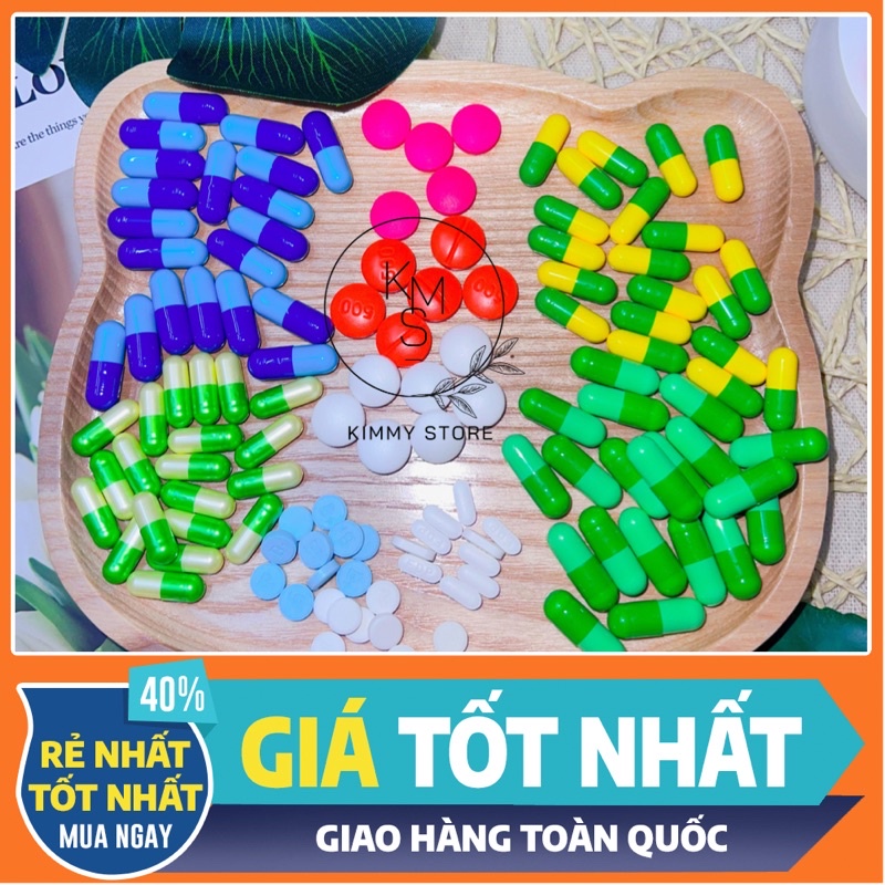 Sỉ và lẻ 17 loại viên nhộng kích tẩy