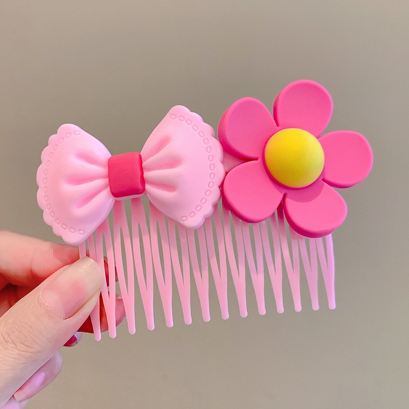 Lược Cài Tóc Kiểu Hoạt Hình Xinh Xắn Phong Cách Hàn Quốc Cho Bé Gái