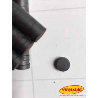 10x3 mm Nam châm Ferrite  - Nam châm đen
