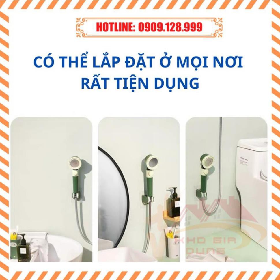 Đầu vòi sen tăng áp đa năng 4 chế độ nước, vòi hoa sen chất liệu nhựa cao cấp màu sắc thời trang K96