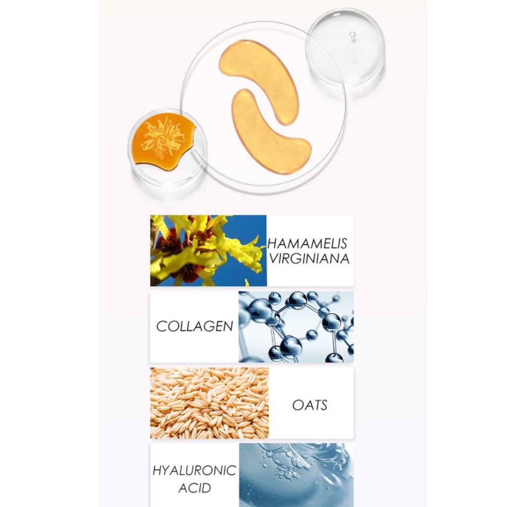 Mặt Nạ Mắt / Môi FOCALLURE VN Chứa Vitamin E  Collagen Quầng Thâm Tàn Nhang Làm Da 8g