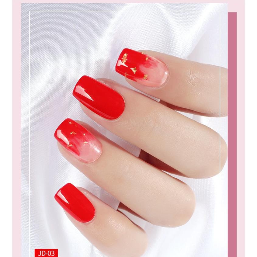 Sơn Gel AS vỏ đen Mã JD ( Cam Kết Chính Hãng - làm khô sơn gel bằng máy hơ uvled )