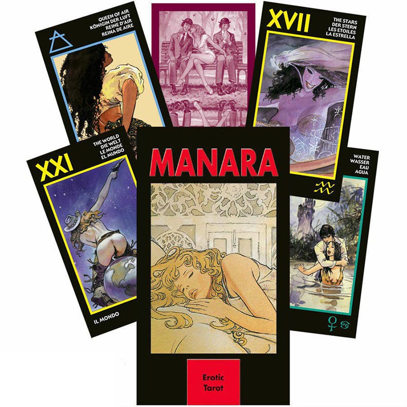 Bộ Manara Erotic Tarot Cards V12 New