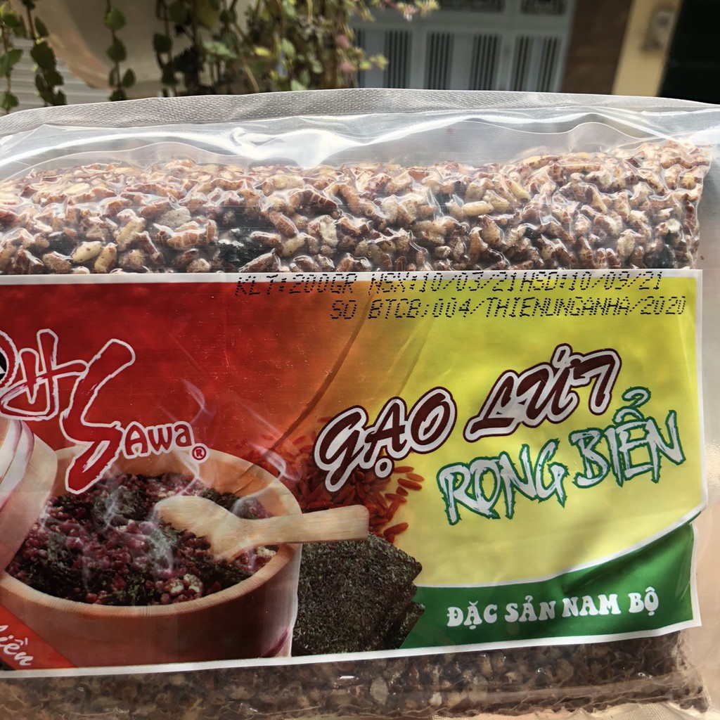 Gói 200G Cốm Gạo Lứt Rang Rong Biển Ăn Liền Ohsawa Thiên Ưng | BigBuy360 - bigbuy360.vn