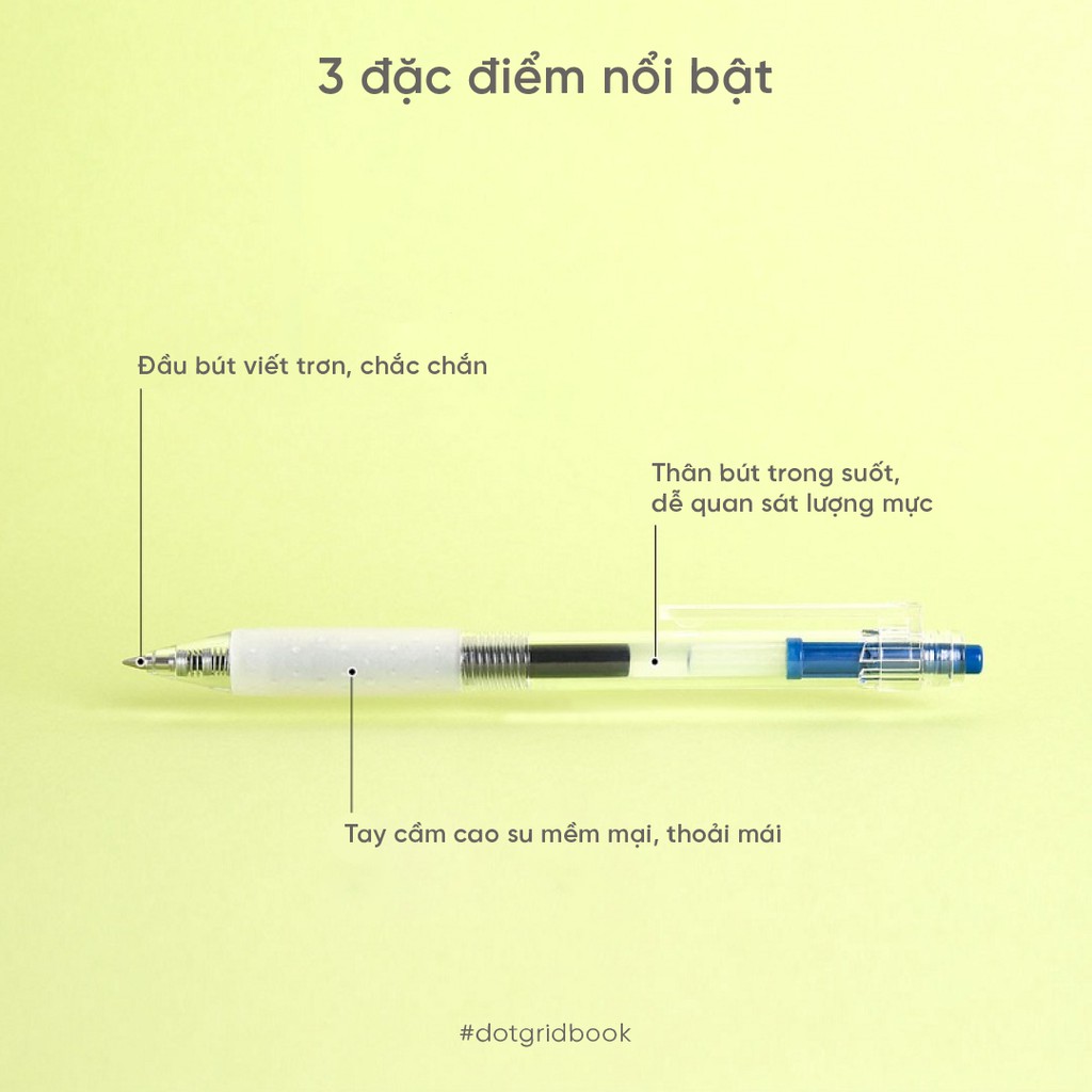 Bút gel KACO KEYBO