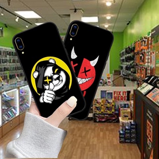 Ốp Vivo V11 / V11i in 3D rockey , đen huyền bí cá tính phong cách cực ngầu