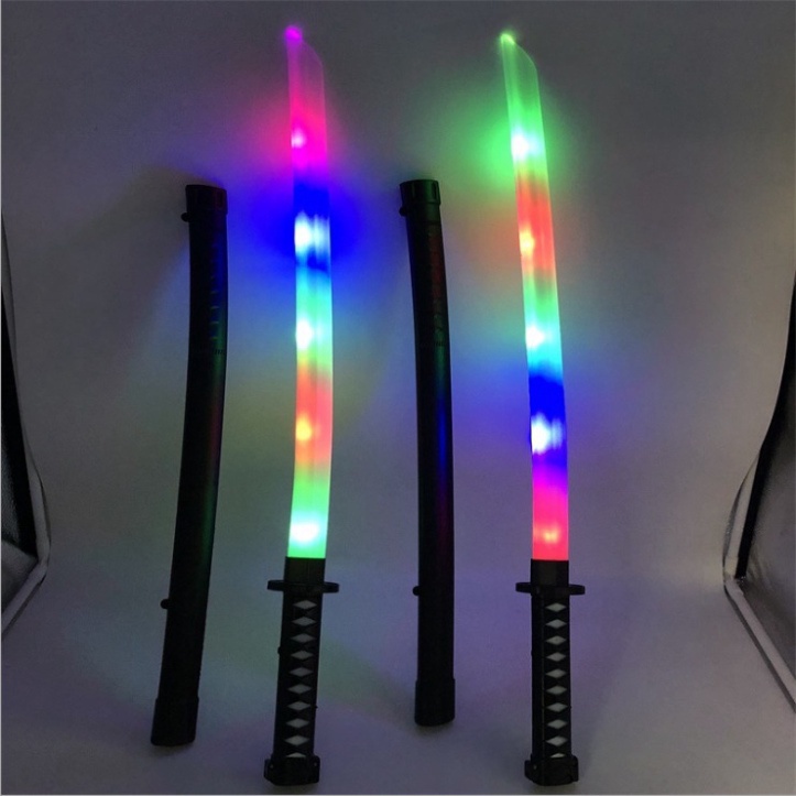 Kiếm phát sáng katana - Đồ chơi kiếm Nhật kata nhựa có đèn và âm thanh