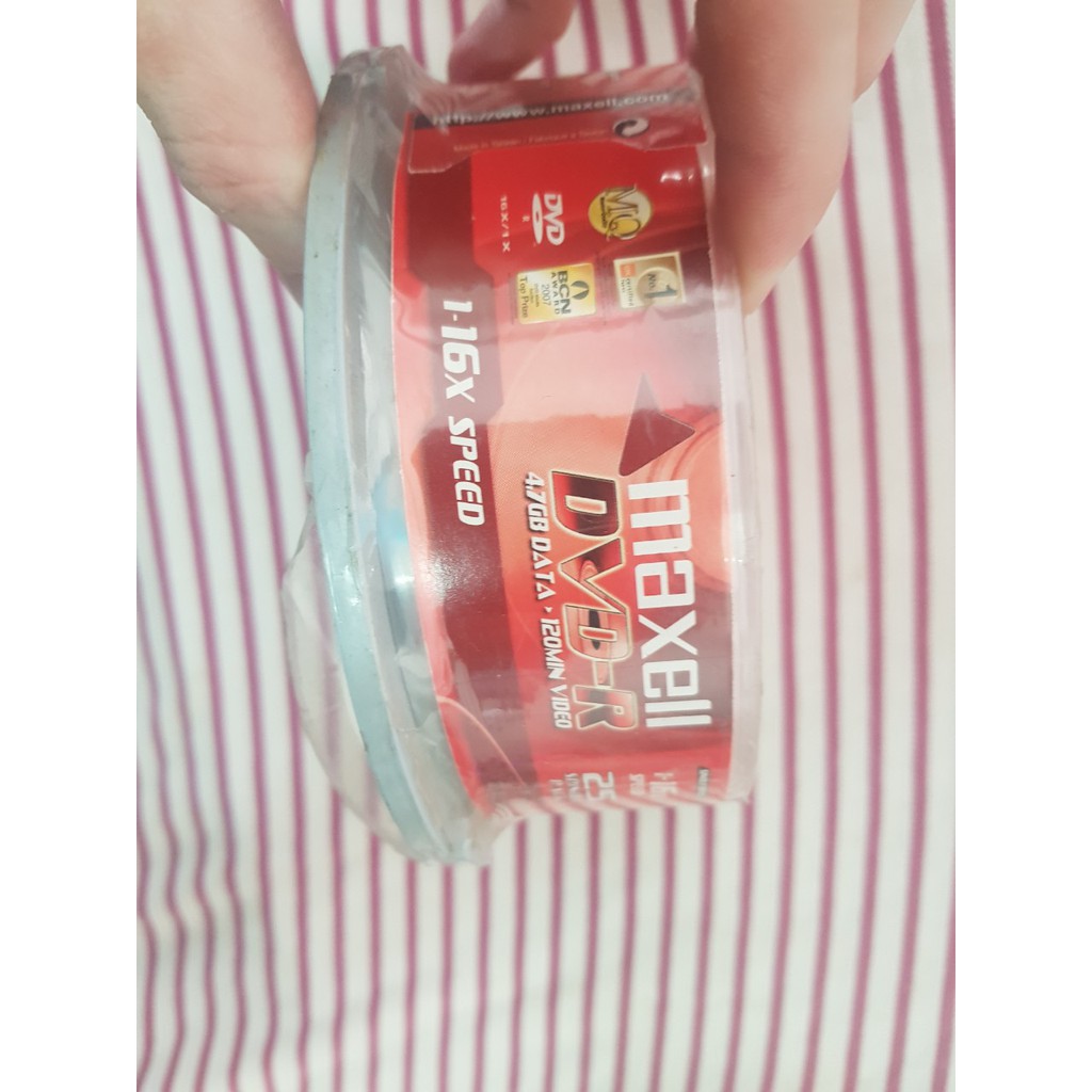 Đĩa DVD trắng Maxell, Sony hàng nguyên seal full box nguyên hộp