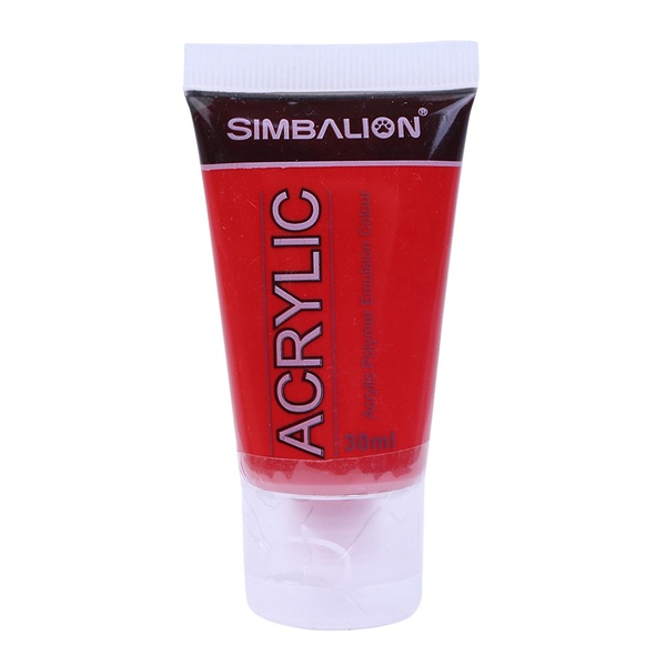 Màu Vẽ Simbalion Acrylic 30ml NAC30 - 46 - Đỏ Sậm