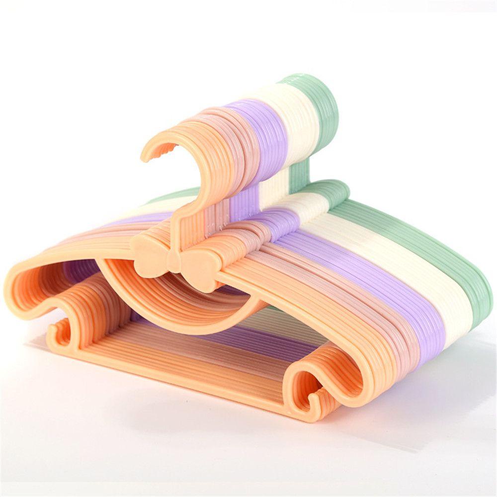 KUNHEV Set 10 Móc Nhựa Treo Quần Áo Em Bé Phong Cách Bắc Âu