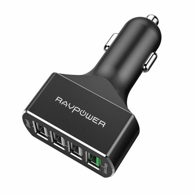 RAVPower RP-VC003, 4 cổng USB, 54W, USB QC 3.0