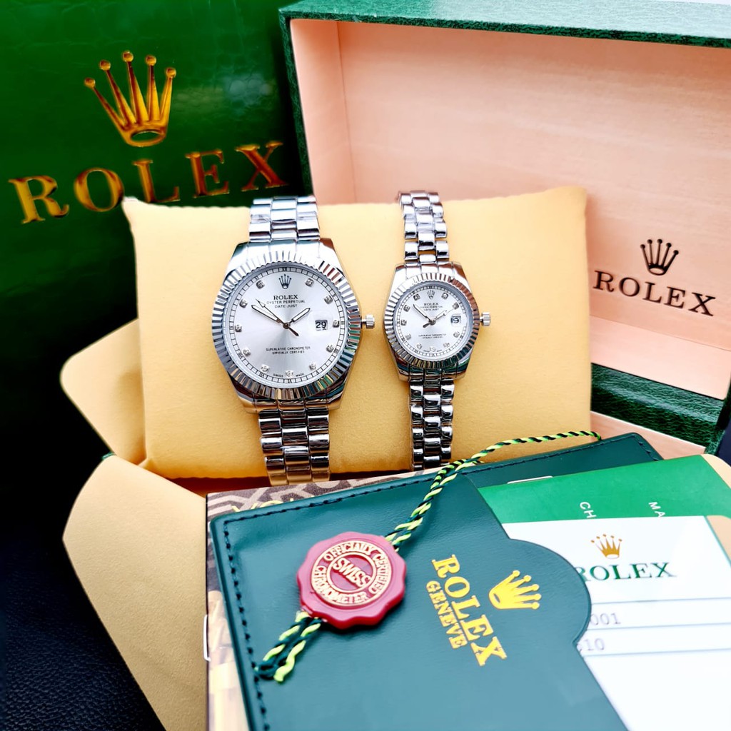 Đồng Hồ Rolex Thời Trang Cho Cặp Đôi