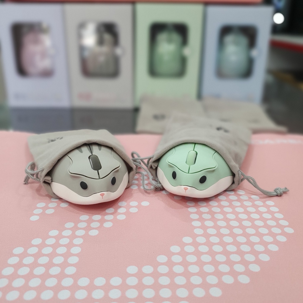 Chuột không dây AKKO Hamster Plus