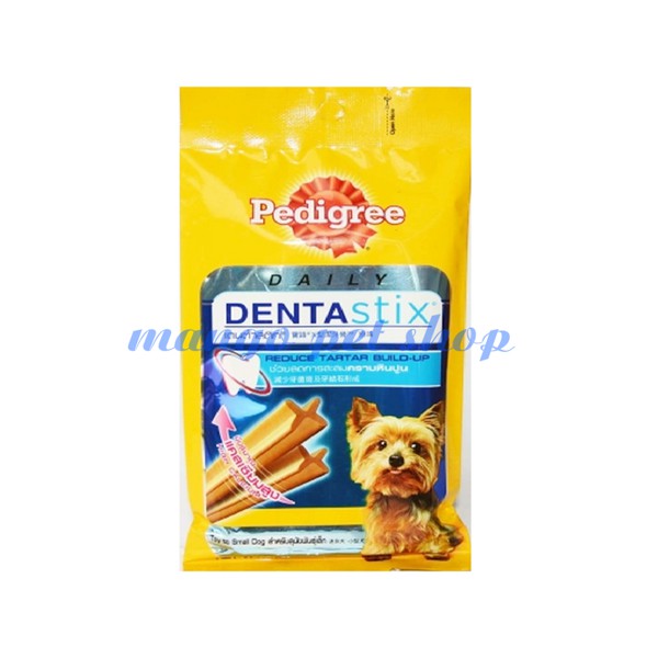 Bánh Gặm DentaStix - Pedigree Small Dog Dành Cho Chó < 10kg Gói 76Gr
