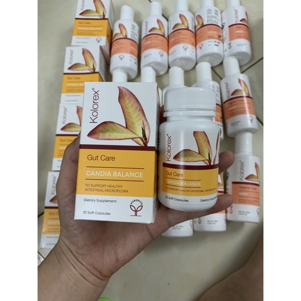 Bill, Hàng Air, Viên uống nấm Candida Balance, loại bỏ hoàn toàn nấm ngứa Candida hộp 30 viên