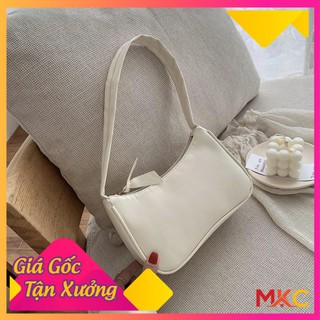 Túi xách nữ, túi kẹp nách da mềm trơn bóng, độ bền cao