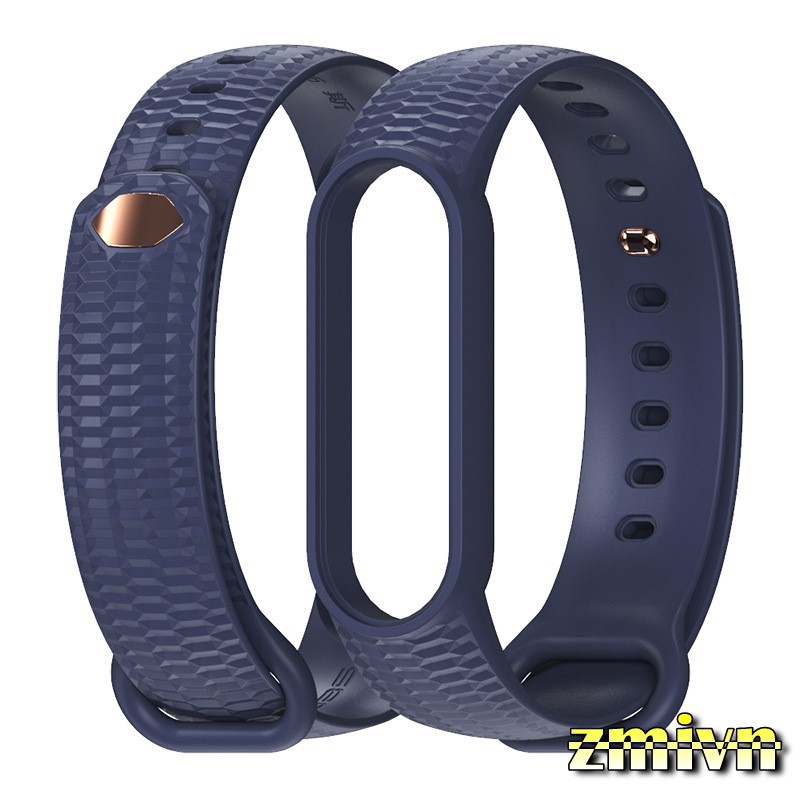 Dây đeo Mijobs khóa kim cương Xiaomi Mi Band 5 / Dây đeo miband 5