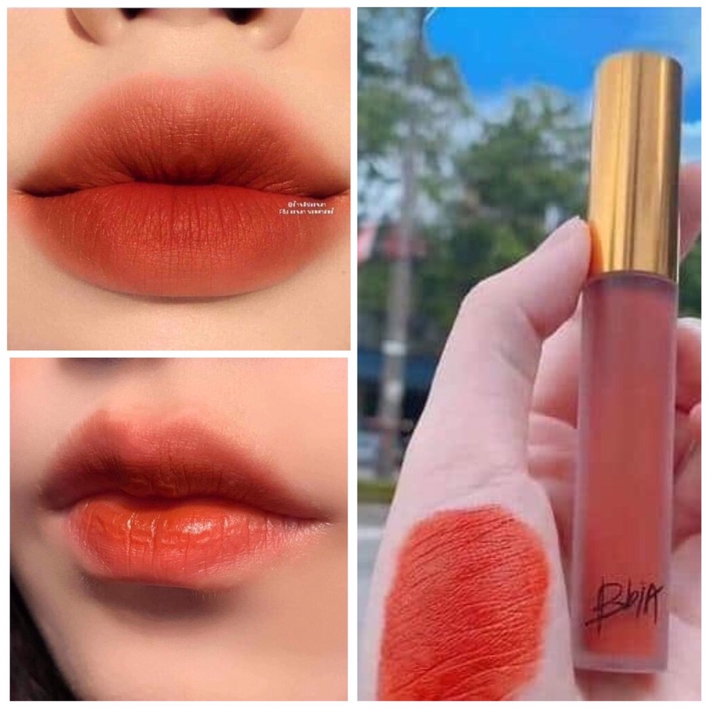 Son Kem Lì Bbia Last Velvet Lip Tint - 12 Sweet Boss (Màu Cam Cháy)