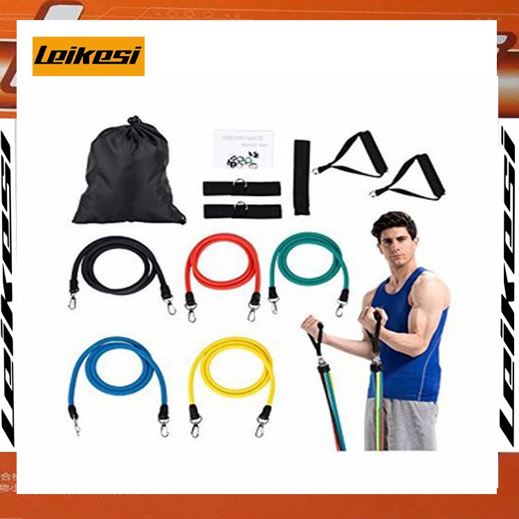 Bộ dây đàn hồi tập thể lực Zeno có 5 dây thế hệ mới