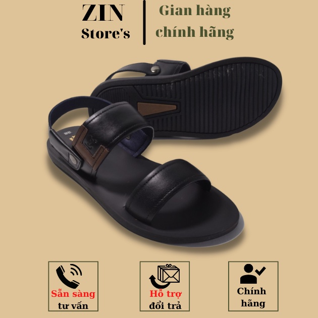 Dép quai hậu nam nữ, Sandal nam nữ xịn xò da bò - ZIN Store's