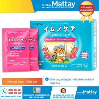 Immuno Care - Tăng sức đề kháng và hệ miễn dịch toàn diện cho trẻ nhỏ từ Nhật Bản.