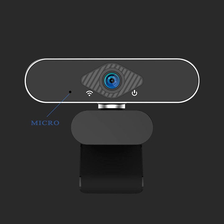 Webcam sắc nét full HD 1080p XIAOVV góc rộng 150 độ, tích hợp micro