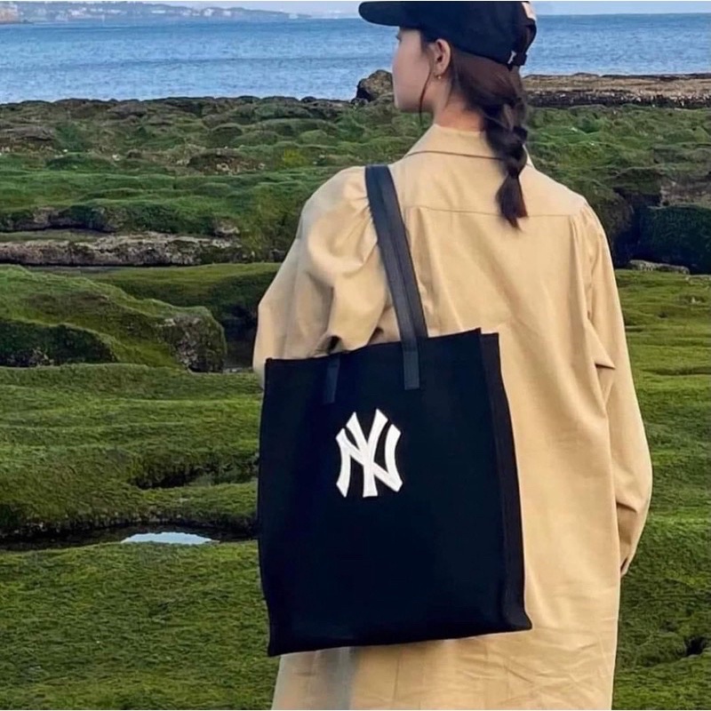 Túi Tote Nữ Đeo Vai Hoạ Tiết N.Y, Túi Xách Nữ Đeo Vai Thời Trang