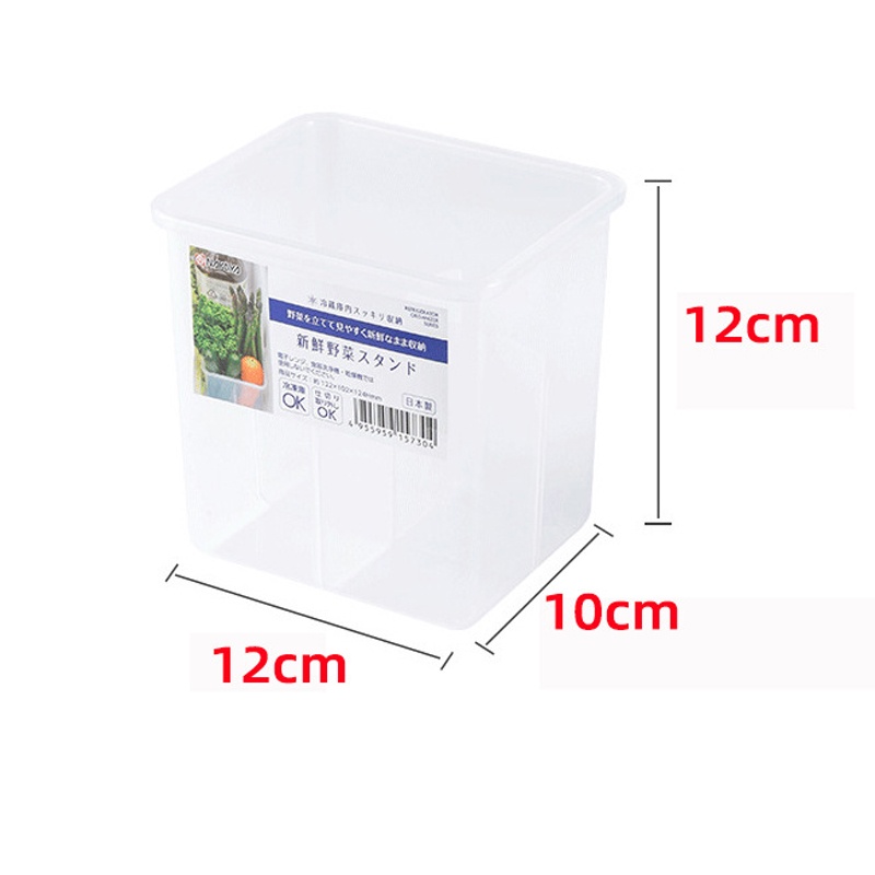 4pcs Hộp nhựa đựng thực phẩm đồ ăn rau củ để cánh cửa tủ lạnh đa năng tiện lợi cao cấp ULIFE