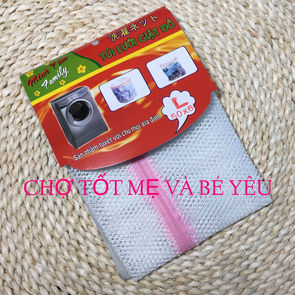 TÚI LƯỚI GIẶT ĐỒ 50X60CM