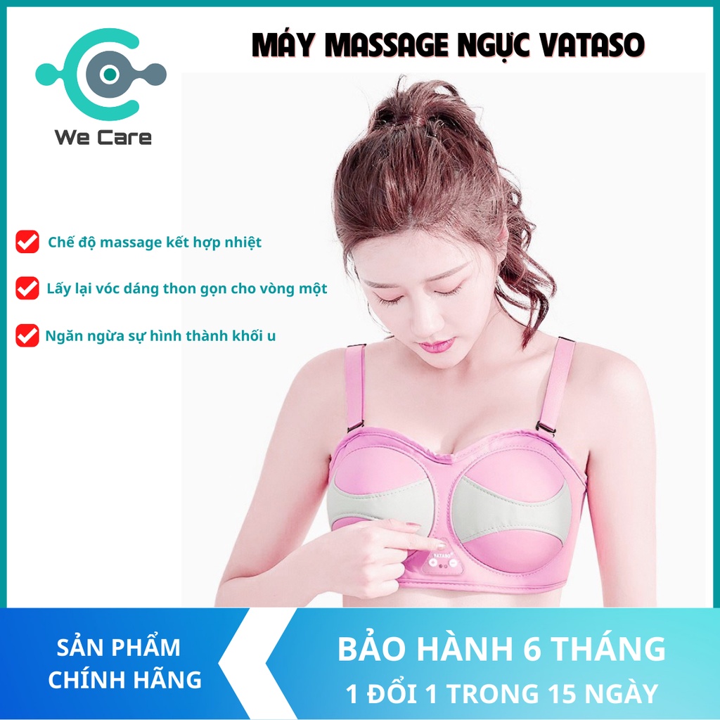 [Chính Hãng] Máy Massage Ngực Vataso, Máy Nâng Ngực Giúp Cải Thiện Vóc Dáng Vòng Một, Ngăn Ngừa Hình Thành Khối U